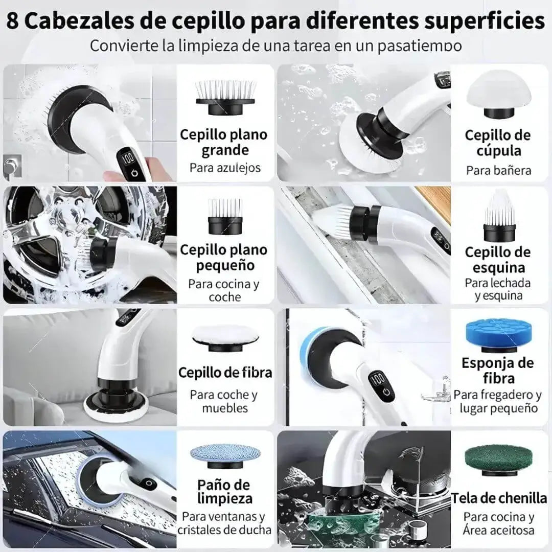 NUEVO LimpiaMax Pro 9 en 1 Inalámbrico
