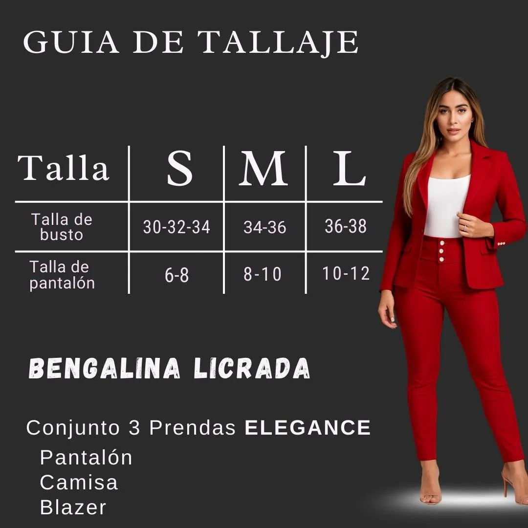 Conjunto Elegance 3 en 1