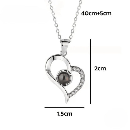 COLLAR TE AMO 100 IDIOMAS AMOR INFINITO