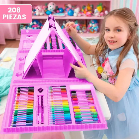 Kit de Arte Creativo 208 Piezas