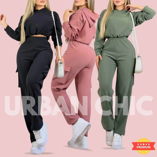 Conjunto Urban Chic Cargo + Buso Capota